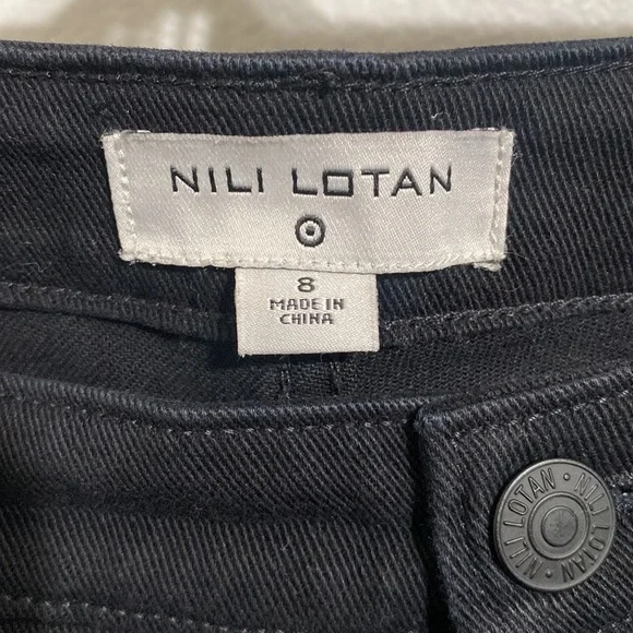 Nili Lotan Black Skinny Jeans - Picture 5 of 5